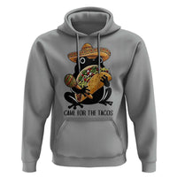 Grumpy Frog Cinco De Mayo Hoodie Came For The Tacos