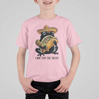 Grumpy Frog Cinco De Mayo T Shirt For Kid Came For The Tacos