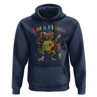 Funny Cinco De Mayo Frog Playing Guitar Hoodie Lets Fiesta