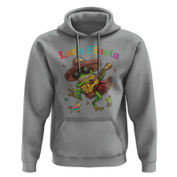 Funny Cinco De Mayo Frog Playing Guitar Hoodie Lets Fiesta