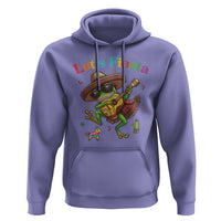 Funny Cinco De Mayo Frog Playing Guitar Hoodie Lets Fiesta