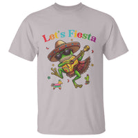 Funny Cinco De Mayo Frog Playing Guitar T Shirt Lets Fiesta