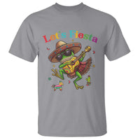 Funny Cinco De Mayo Frog Playing Guitar T Shirt Lets Fiesta