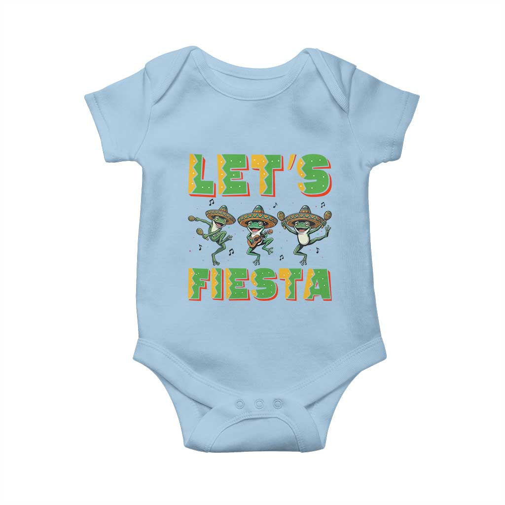 Funny Mariachi Frog Guitar Fiesta Baby Onesie Cinco De Mayo Gift