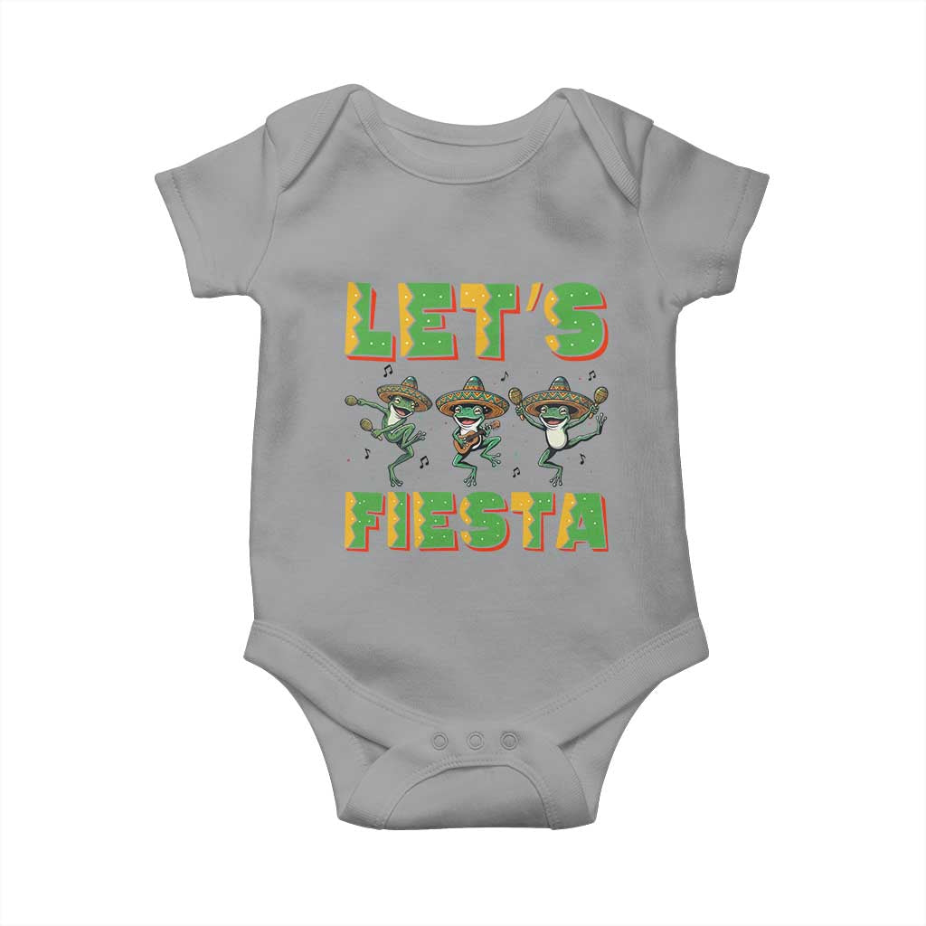 Funny Mariachi Frog Guitar Fiesta Baby Onesie Cinco De Mayo Gift