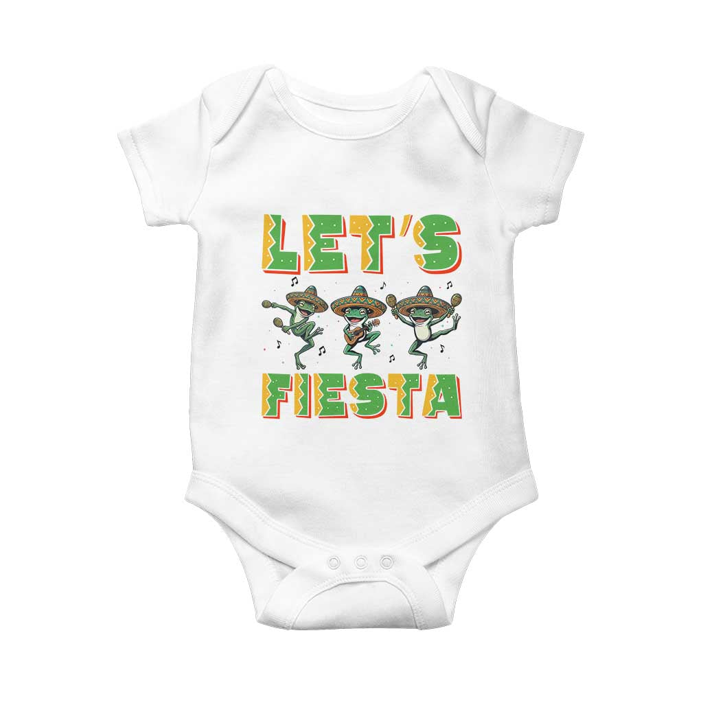 Funny Mariachi Frog Guitar Fiesta Baby Onesie Cinco De Mayo Gift