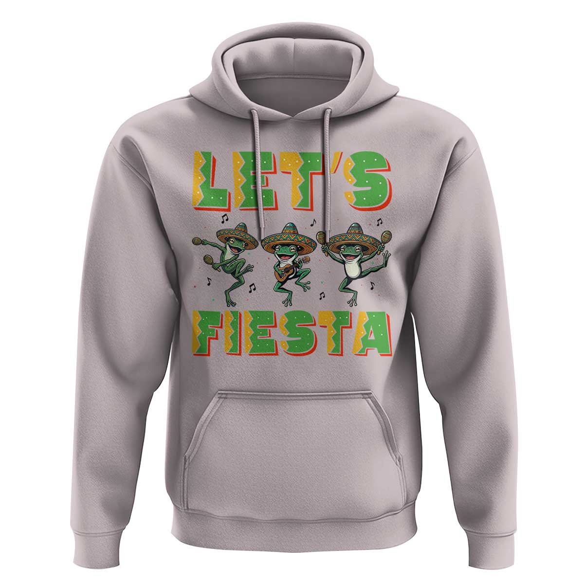 Funny Mariachi Frog Guitar Fiesta Hoodie Cinco De Mayo Gift