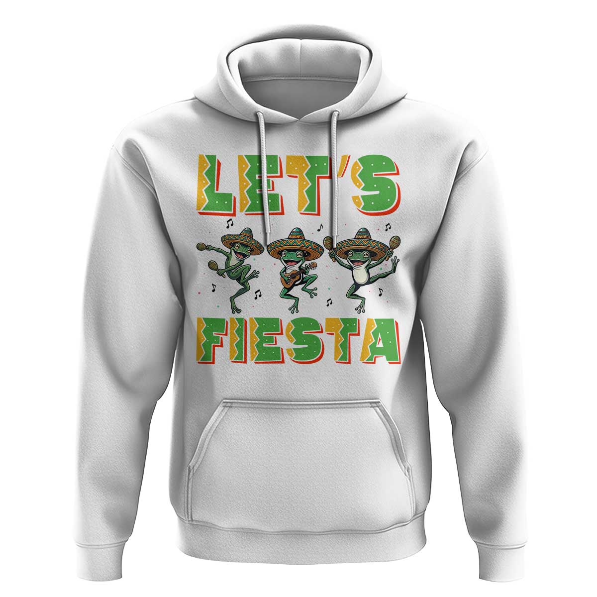 Funny Mariachi Frog Guitar Fiesta Hoodie Cinco De Mayo Gift