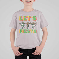 Funny Mariachi Frog Guitar Fiesta T Shirt For Kid Cinco De Mayo Gift