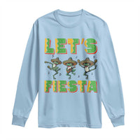 Funny Mariachi Frog Guitar Fiesta Long Sleeve Shirt Cinco De Mayo Gift