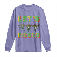 Funny Mariachi Frog Guitar Fiesta Long Sleeve Shirt Cinco De Mayo Gift