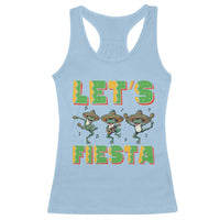 Funny Mariachi Frog Guitar Fiesta Racerback Tank Top Cinco De Mayo Gift