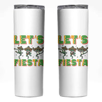 Funny Mariachi Frog Guitar Fiesta Skinny Tumbler Cinco De Mayo Gift