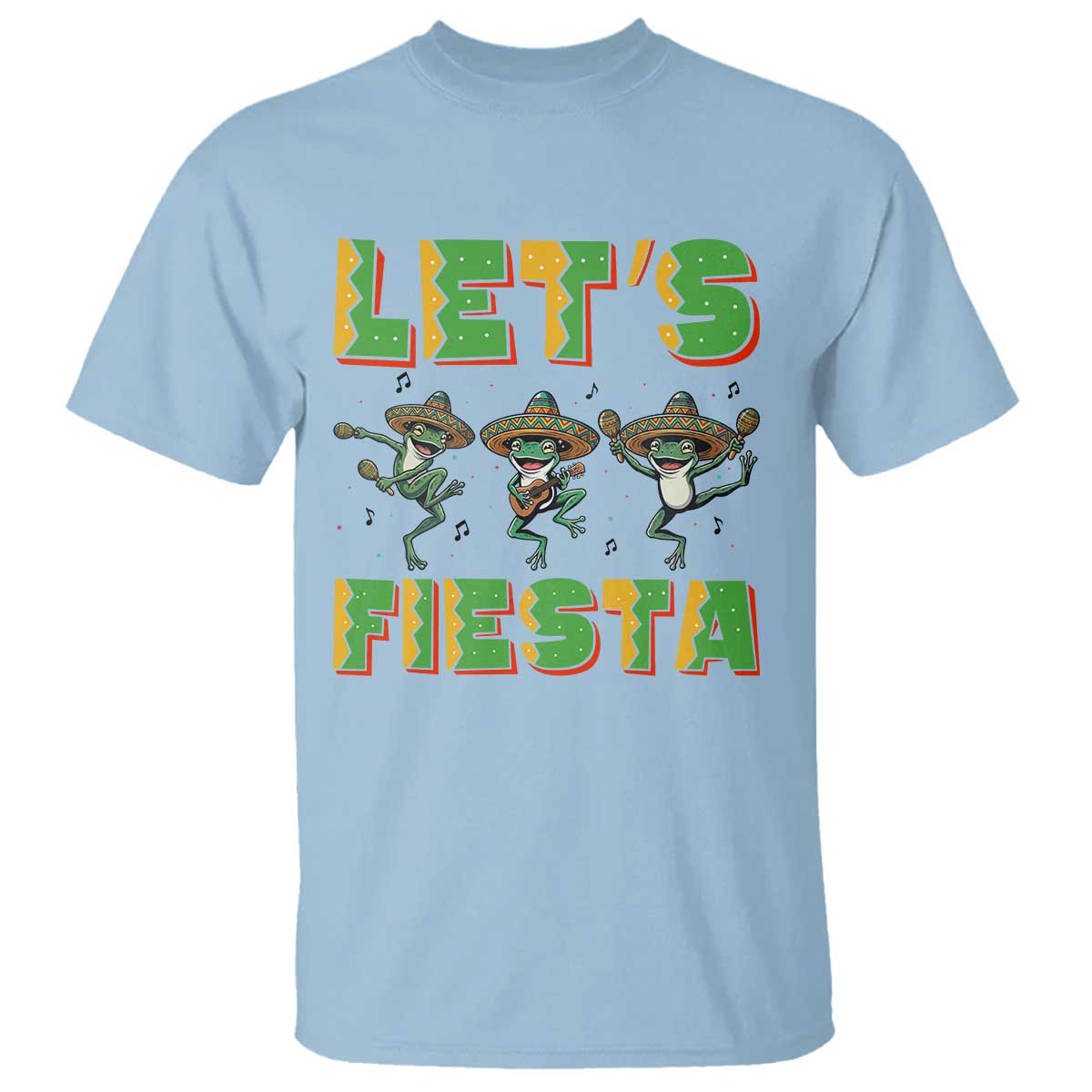 Funny Mariachi Frog Guitar Fiesta T Shirt Cinco De Mayo Gift