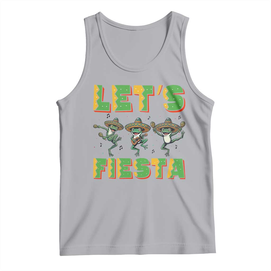 Funny Mariachi Frog Guitar Fiesta Tank Top Cinco De Mayo Gift