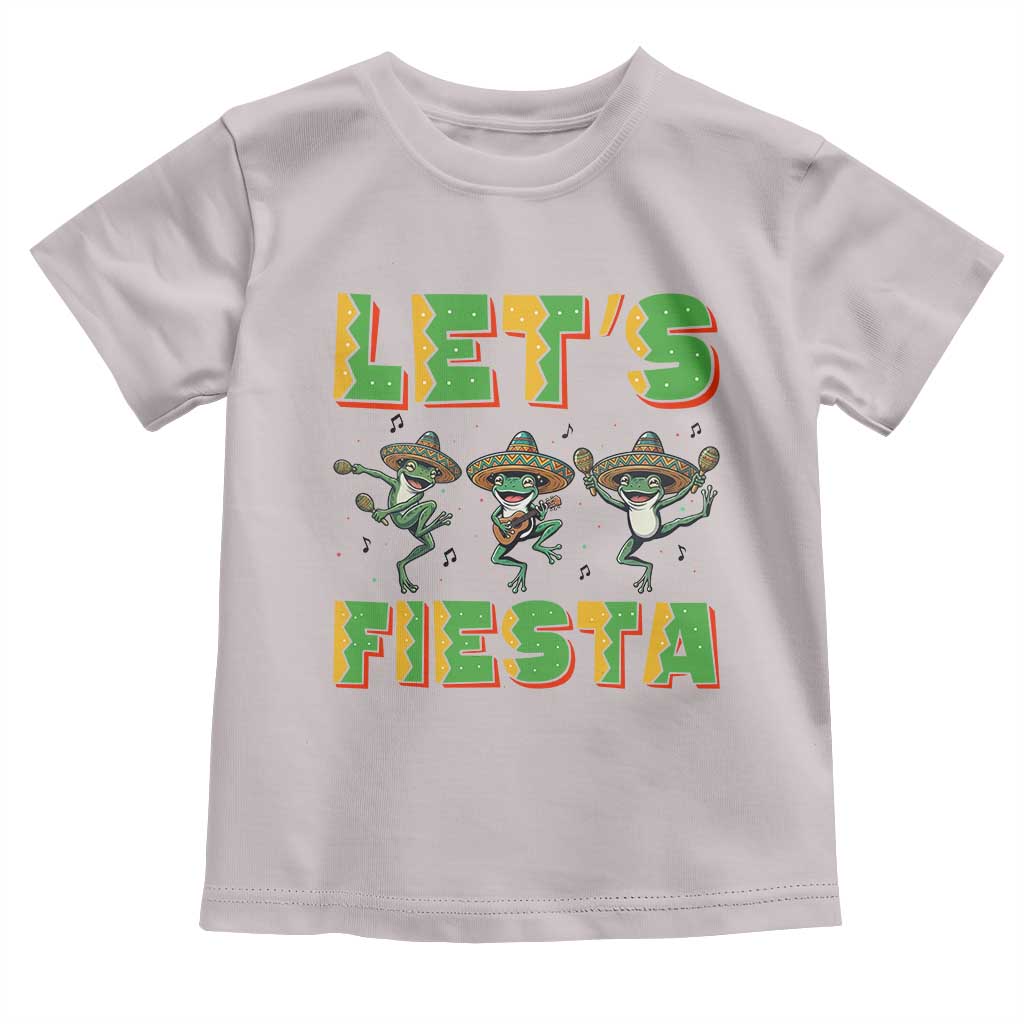 Funny Mariachi Frog Guitar Fiesta Toddler T Shirt Cinco De Mayo Gift