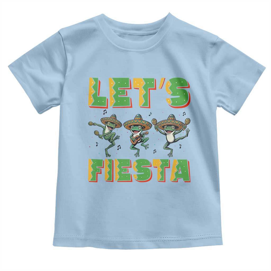 Funny Mariachi Frog Guitar Fiesta Toddler T Shirt Cinco De Mayo Gift