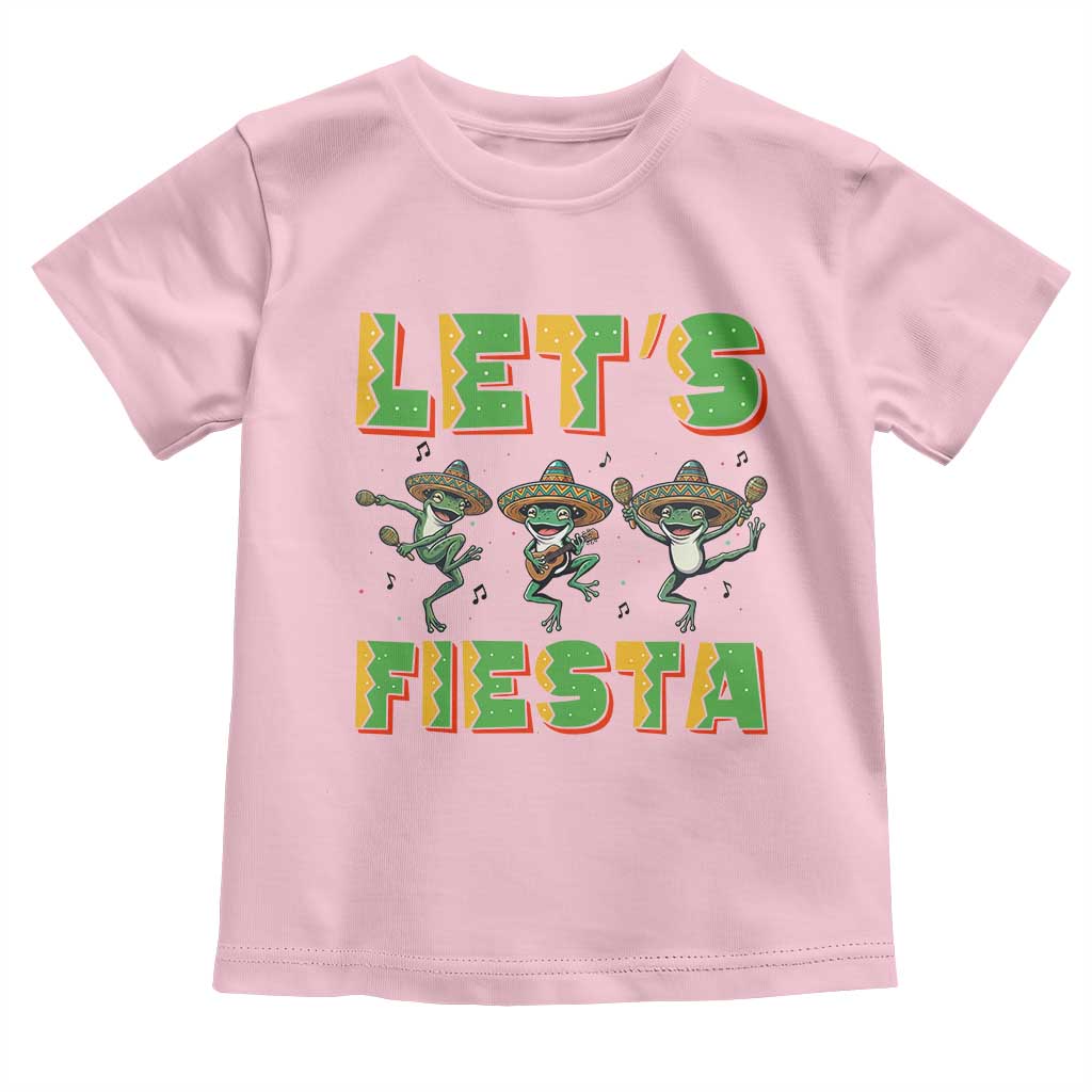 Funny Mariachi Frog Guitar Fiesta Toddler T Shirt Cinco De Mayo Gift
