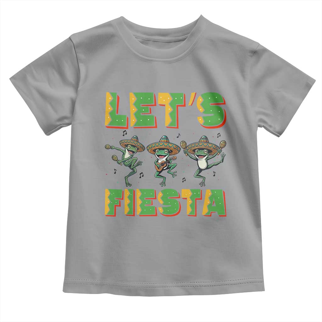Funny Mariachi Frog Guitar Fiesta Toddler T Shirt Cinco De Mayo Gift