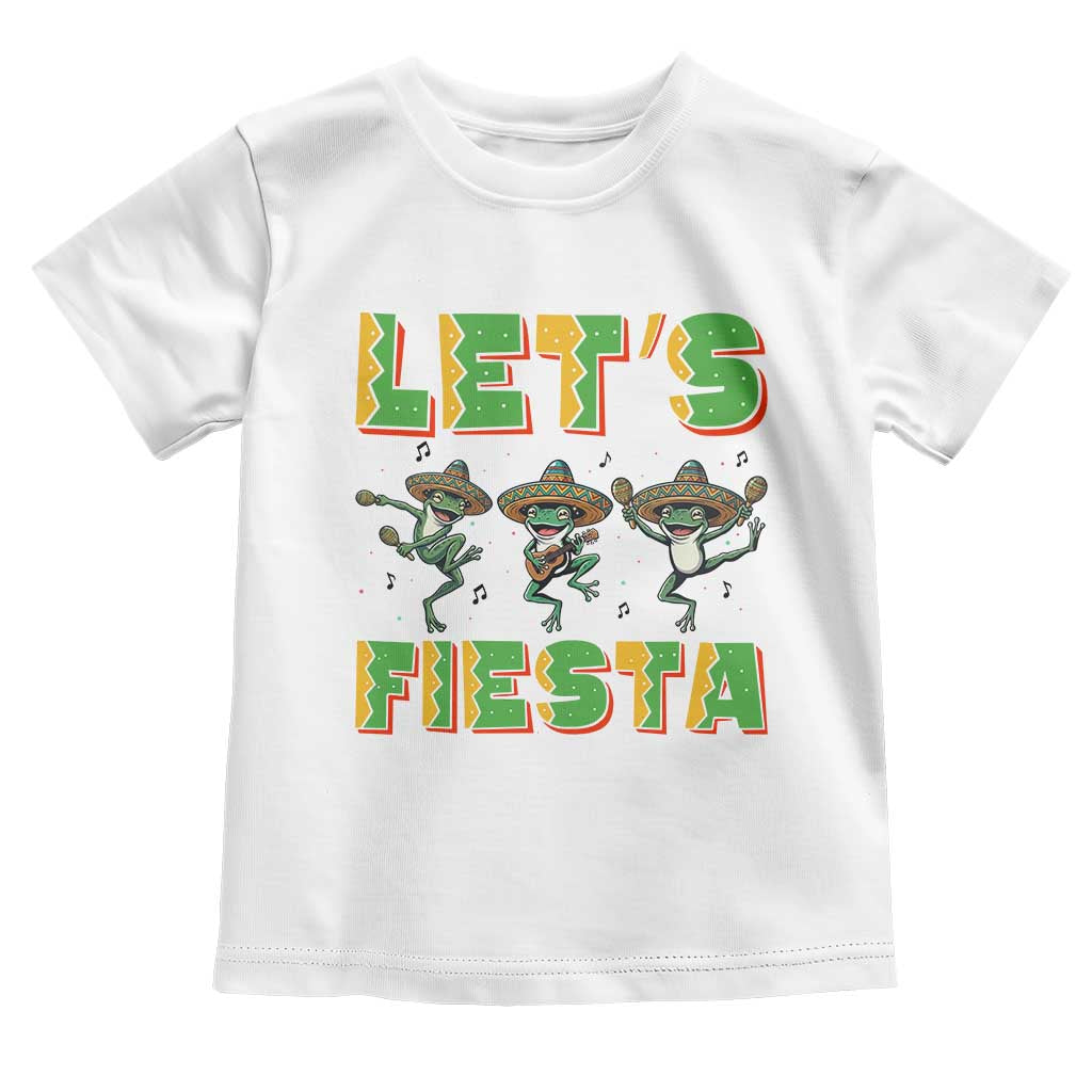 Funny Mariachi Frog Guitar Fiesta Toddler T Shirt Cinco De Mayo Gift
