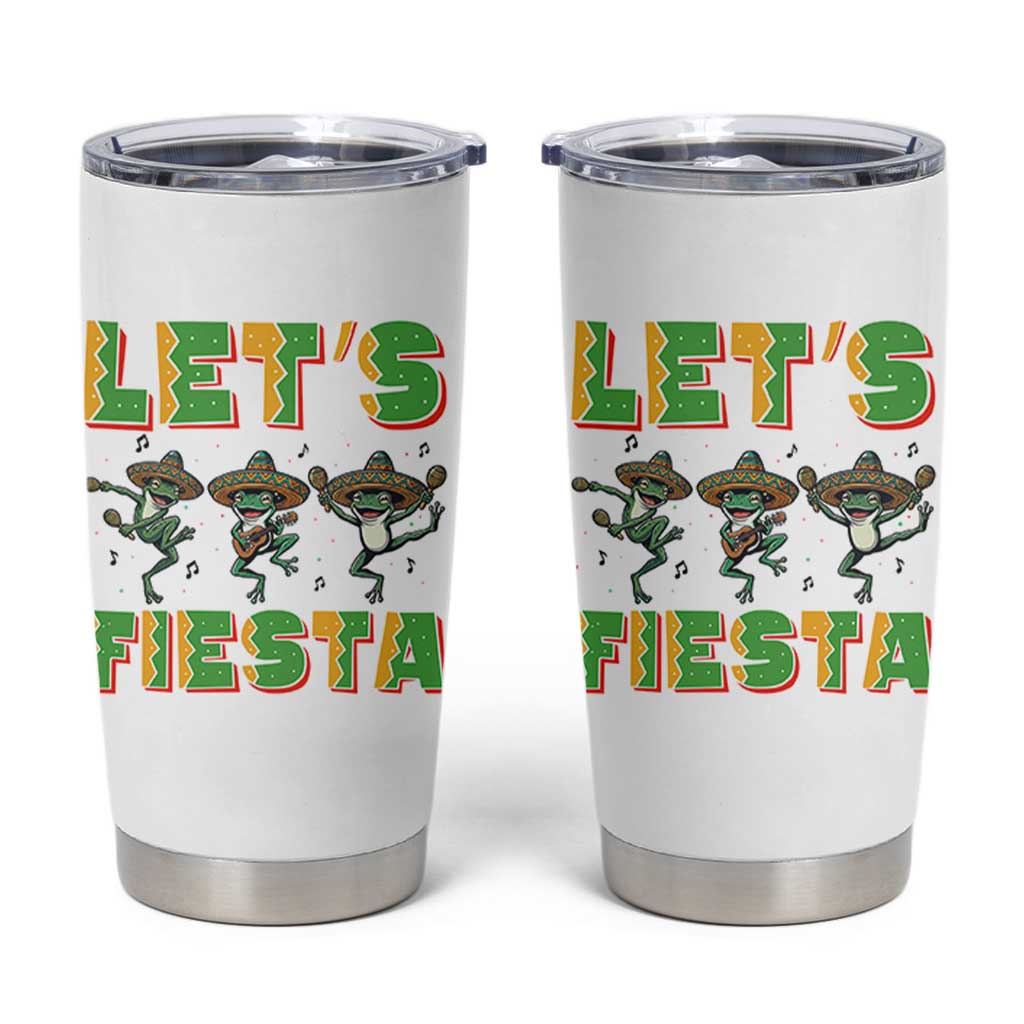 Funny Mariachi Frog Guitar Fiesta Tumbler Cup Cinco De Mayo Gift