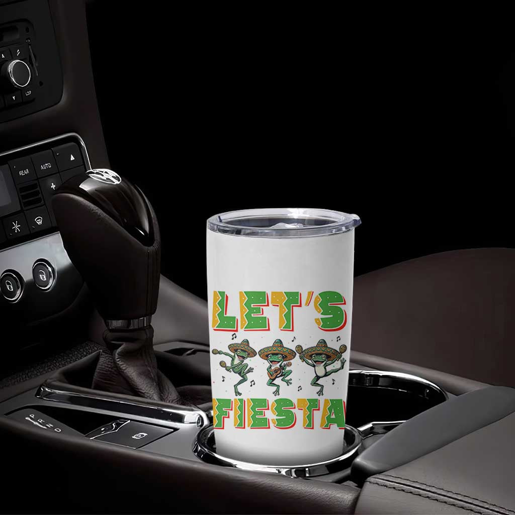 Funny Mariachi Frog Guitar Fiesta Tumbler Cup Cinco De Mayo Gift