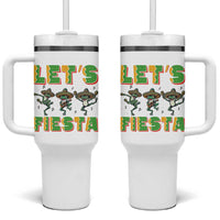 Funny Mariachi Frog Guitar Fiesta Tumbler With Handle Cinco De Mayo Gift