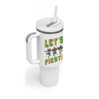 Funny Mariachi Frog Guitar Fiesta Tumbler With Handle Cinco De Mayo Gift