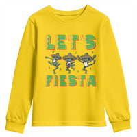 Funny Mariachi Frog Guitar Fiesta Youth Sweatshirt Cinco De Mayo Gift