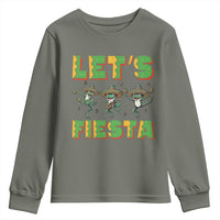 Funny Mariachi Frog Guitar Fiesta Youth Sweatshirt Cinco De Mayo Gift