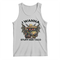 Funny Cinco De Mayo Mothman Tank Top I Wanna Stuff Her Taco