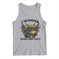 Funny Cinco De Mayo Mothman Tank Top I Wanna Stuff Her Taco