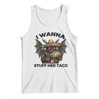 Funny Cinco De Mayo Mothman Tank Top I Wanna Stuff Her Taco