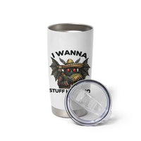 Funny Cinco De Mayo Mothman Tumbler Cup I Wanna Stuff Her Taco