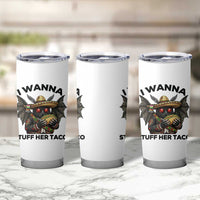 Funny Cinco De Mayo Mothman Tumbler Cup I Wanna Stuff Her Taco
