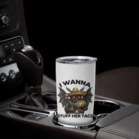 Funny Cinco De Mayo Mothman Tumbler Cup I Wanna Stuff Her Taco