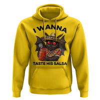 Funny Cinco De Mayo Mothman Hoodie I Wanna Taste His Salsa