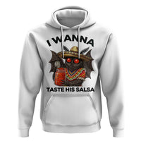 Funny Cinco De Mayo Mothman Hoodie I Wanna Taste His Salsa