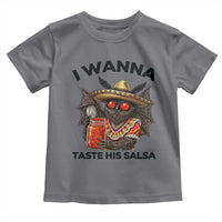 Funny Cinco De Mayo Mothman Toddler T Shirt I Wanna Taste His Salsa