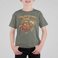 Funny Cinco De Mayo Chicken T Shirt For Kid Came For The Tacos