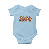 Funny Cinco De Mayo Chicken Squad Baby Onesie Mexican Party Celebration Gift