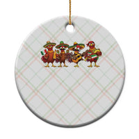 Funny Cinco De Mayo Chicken Squad Ceramic Ornament Mexican Party Celebration Gift
