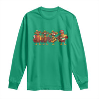 Funny Cinco De Mayo Chicken Squad Long Sleeve Shirt Mexican Party Celebration Gift