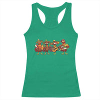 Funny Cinco De Mayo Chicken Squad Racerback Tank Top Mexican Party Celebration Gift