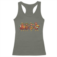 Funny Cinco De Mayo Chicken Squad Racerback Tank Top Mexican Party Celebration Gift