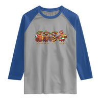 Funny Cinco De Mayo Chicken Squad Raglan Shirt Mexican Party Celebration Gift