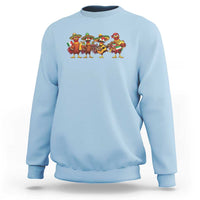 Funny Cinco De Mayo Chicken Squad Sweatshirt Mexican Party Celebration Gift