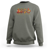 Funny Cinco De Mayo Chicken Squad Sweatshirt Mexican Party Celebration Gift