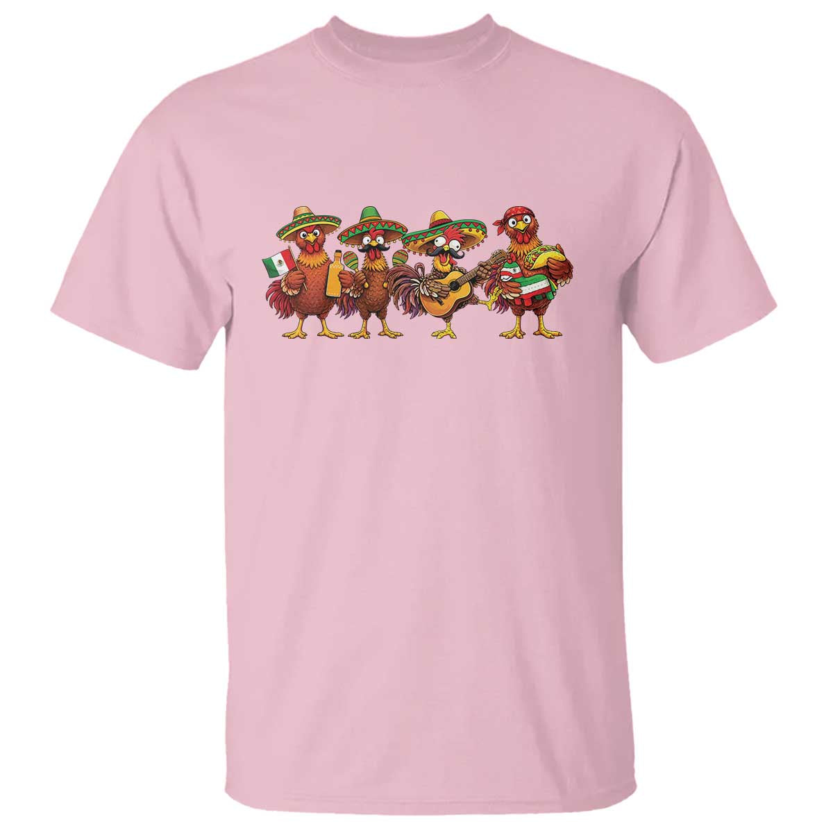 Funny Cinco De Mayo Chicken Squad T Shirt Mexican Party Celebration Gift