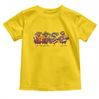 Funny Cinco De Mayo Chicken Squad Toddler T Shirt Mexican Party Celebration Gift